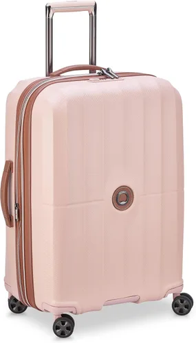 Vista 5 de DELSEY Paris St. Tropez Hardside - Maleta extensible con ruedas giratorias, Rosado, St. Tropez Hardside - Maleta extensible con ruedas giratorias