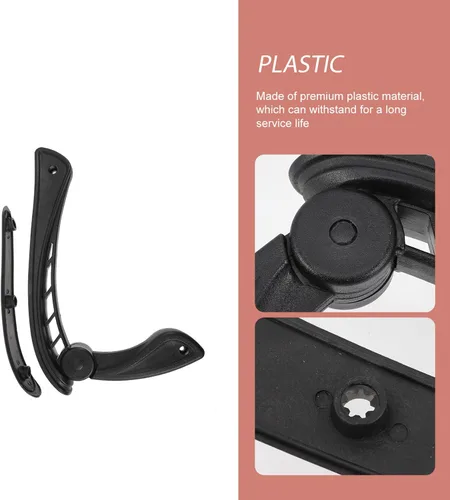 Vista 9 de Tofficu Accesorios de oficina, 2 piezas, reposabrazos para silla de oficina, soporte vertical, almohadilla universal para silla, codos, antebrazo