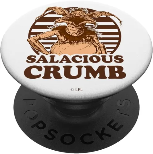 Vista 6 de Star Wars Salacious Crumb - Retrato a rayas PopSockets MagSafe PopGrip para iPhone