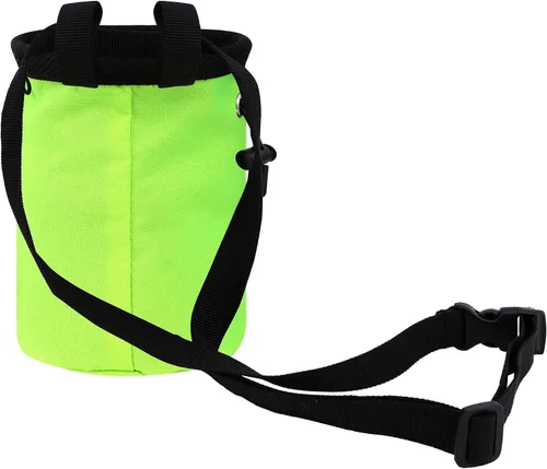 Vista 4 de AMC Bolsa de tiza con diseño de panda escalada en roca con cinturón ajustable