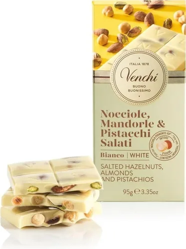 Vista 14 de Venchi Cuor di Cacao Barra de chocolate extra oscuro 75% 3.52oz (paquete de 2)