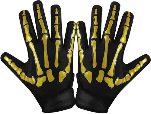 Vista 3 de Glorious Traders Adult & Youth Football Gloves - Ultimate Performance Booster with Super Sticky Grip