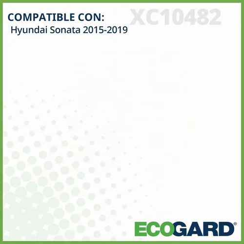 Vista 3 de ECOGARD Filtro de aire de cabina XC10482 para Hyundai Sonata 2015-2019