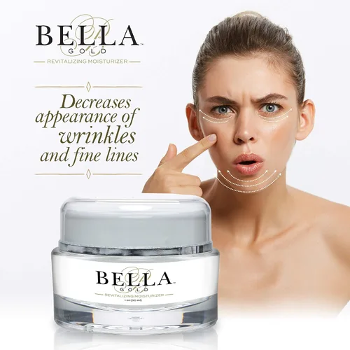 Vista 5 de Nueva crema para revitalizar el colágeno y la elastina Bella Gold Revitalizing Moisturizer