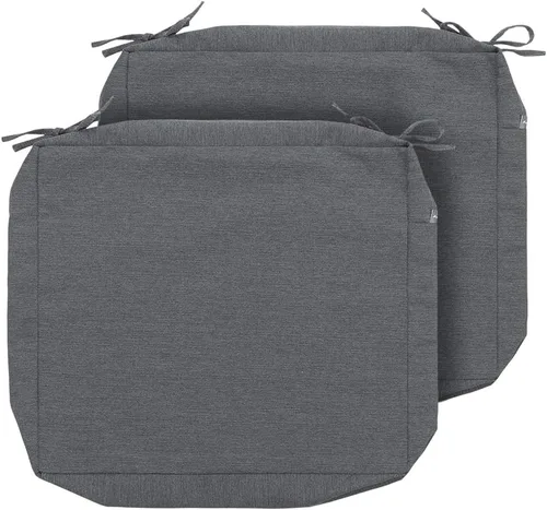 Vista 12 de Magpie Fabrics - Juego de fundas para cojines de patio de 2 (solo funda de repuesto, sin inserto!), Funda impermeable para silla de asiento profundo