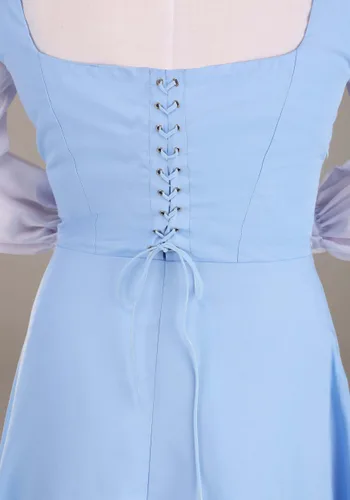 Vista 8 de Disfraz de Vestido Azul de Bella para Mujer de La Bella y la Bestia de Disney Multicolor
