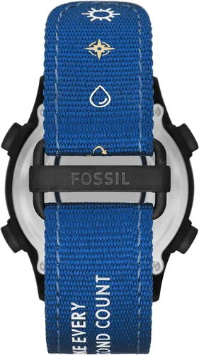 Vista 3 de Fossil Earth Day Solar Digital Rpet Reloj LE1120