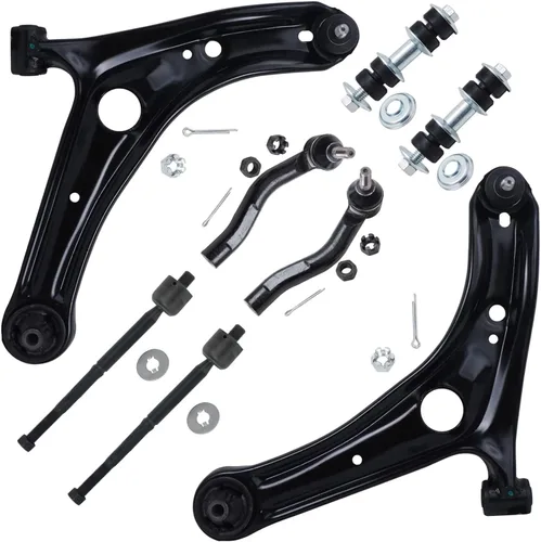 Vista 363 de Detroit Axle - Kit de brazos de control de extremo de 8 piezas para Toyota 2001-2003 Highlander 2002-2003 Camry Lexus ES300, 2 conjuntos de brazos