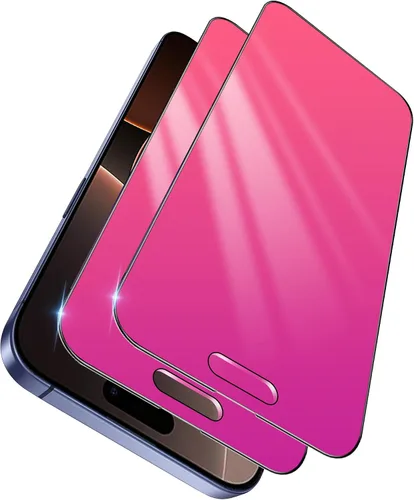 Vista 17 de Paquete de 4 protectores de pantalla de privacidad para iPhone 16 Pro Max de 6.9 pulgadas, vidrio templado para iPhone 16 ProMax, marco de luz