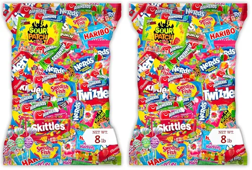 Vista 10 de Paquete Variado de Dulces a Granel - Dulces Envueltos Individualmente a Granel de 2 lb para Búsqueda de Huevos de Pascua - Rellenos para Piñata