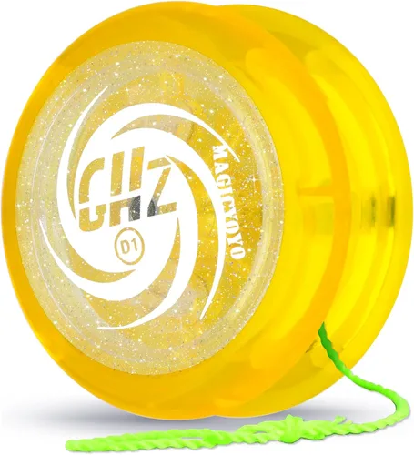 Vista 17 de Yoyo de Bucle con Respuesta para Niños Principiantes, Yo-yo Inicial 2A Loop Fácil de Jugar Trucos Básicos de Cuerda (D1 Azul) Professional