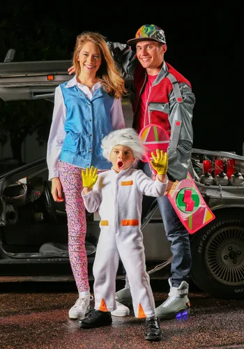 Vista 5 de Disfraz para bebé de Doc Brown de Volver al Futuro Multicolor