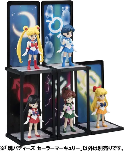 Vista 4 de Bandai Tamashii Nations Buddies Mercury "Sailor Moon" figura de acción, multicolor (BAN92039)