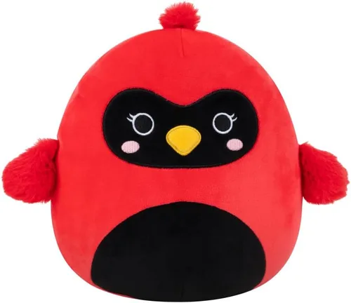 Vista 15 de Squishmallows Original Emily el Murciélago de 8 pulgadas con orejas y barriga brillantes - Peluche ultrasuave de tamaño mediano oficial de Jazwares