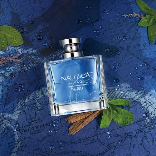 Vista 5 de Nautica Voyage N-83 Eau de Toilette para hombre, 3.4 onzas líquidas