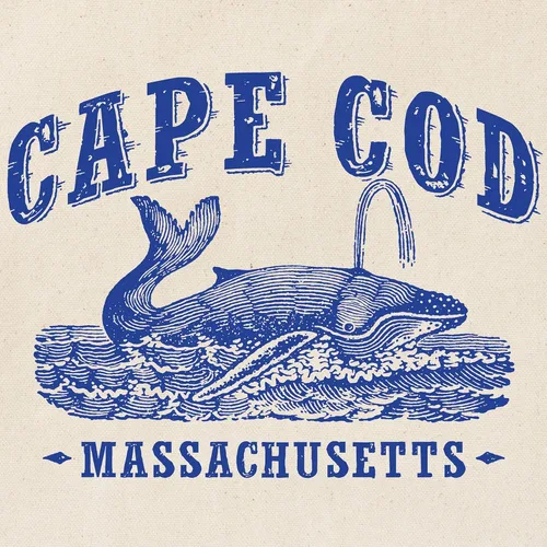 Vista 2 de CafePress Cape Cod - Bolsa reutilizable de lona color beige natural