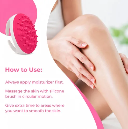 Vista 5 de Herramienta de masaje de silicona para celulitis, masajeador