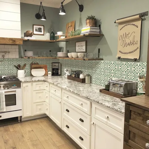 Vista 14 de Alwayspon Adhesivos de transferencia de azulejos de vinilo esmerilado para despegar y pegar, calcomanías autoadhesivas para azulejos de pared