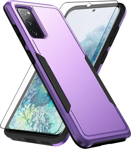 Vista 9 de Asuwish Funda de teléfono para Samsung Galaxy S20 FE Gaxaly S 20 FE 5G UW de 6.5 pulgadas con cubierta protectora de pantalla y celular protectora
