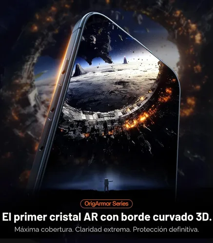 Vista 2 de TORRAS OrigArmor - Protector de pantalla para iPhone 17 Pro Max [100% antirreflectante] [ajuste de cobertura completa 3D] de grado militar