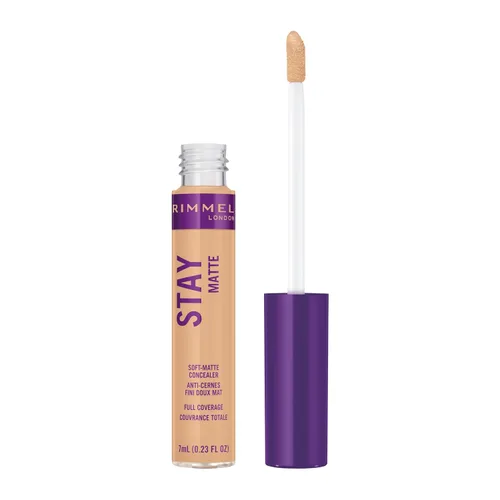 Vista 11 de Rimmel London Stay Matte - 410 Beige - Corrector, 24 horas de uso, control de brillo, combate los radicales libres, 0.23 onzas