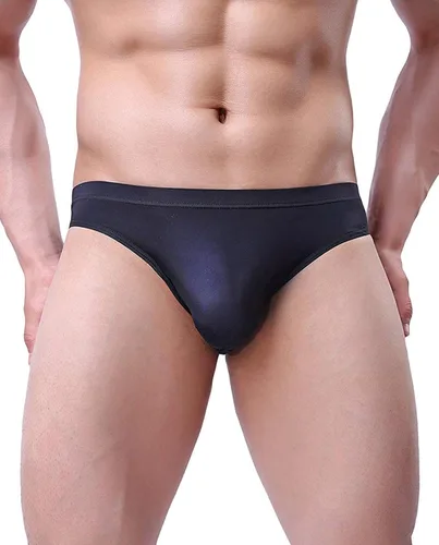 Vista 21 de WINDAY Calzoncillos de hombre Transpirable Hielo Seda Triángulo Bikinis y Escritos N04