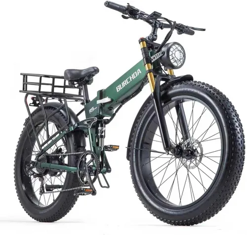Vista 19 de 2026 AWD Electric Bike for Adults Dual Motor 5000W/3000W/1500W Peak 40MPH/32MPH Fast Ebike, Up to 70 /90 /160 Miles Long Range, 26" Full Suspension