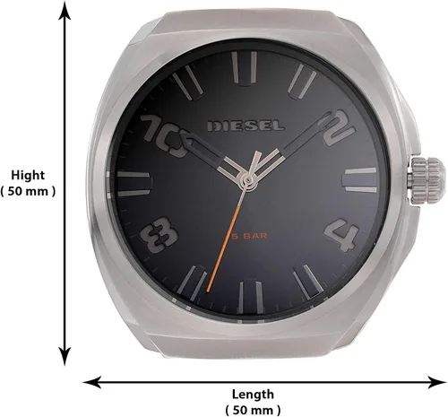 Vista 7 de Diesel Stigg DZ1883 - Reloj de acero inoxidable con tres manos
