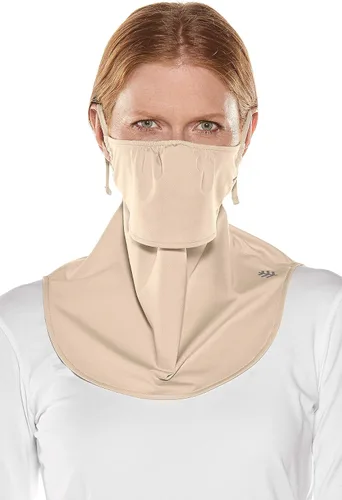Vista 6 de Coolibar UPF 50+ Crestone - Máscara facial UV para hombre y mujer, protección solar