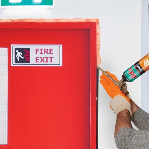 Vista 5 de Akfix 840P Espuma de Poliuretano Expansiva Ignirresistente en Aerosol (1x25.3 Oz.) - Espuma de Sellado Naranja para Ventanas y Puertas, Pinturizable