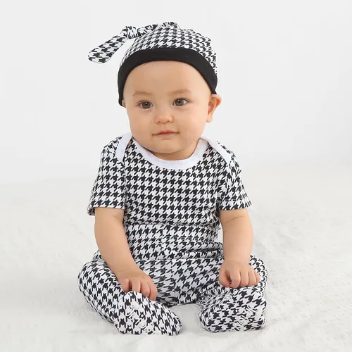 Vista 2 de Jimonda Conjunto de body para bebé, conjunto de 6 piezas, conjunto de pantalones para niños pequeños