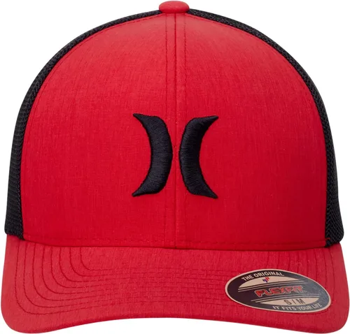 Vista 6 de Hurley Gorra de béisbol Icon Textures Flexfit para hombre