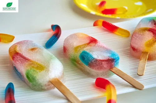 Vista 2 de NatureJam Polvo de agar de agar de 8 onzas, sustituto de gelatina de alta calidad para veganos, fuerza más fuerte
