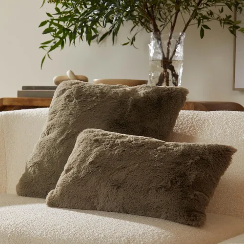Vista 7 de UnHide Squish - Almohada lumbar, almohada rectangular de piel sintética extra suave 100% Polyester Fill, Machine Washable, Perfect for Living