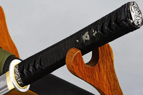 Vista 9 de Espada afilada de acero al carbono T10 espiga completa hecha a mano japonés