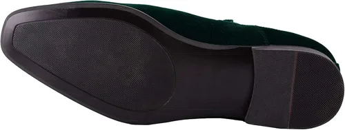 Vista 3 de Jeder S Botas Chelsea para hombre, zapatos de cuero de terciopelo, botas negras, calzado para hombre, botas de piel de felpa cálida para hombres