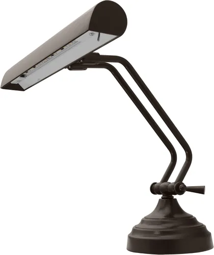 Vista 7 de Lámpara de escritorio de piano de 12 LED con atenuador - Bronce aceitado