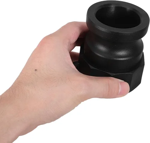 Vista 4 de Adaptador de manguera de tanque Ibc de plástico S60x6 rosca gruesa a rosca macho de 2 pulgadas con bloqueo de leva incorporado, material de PP