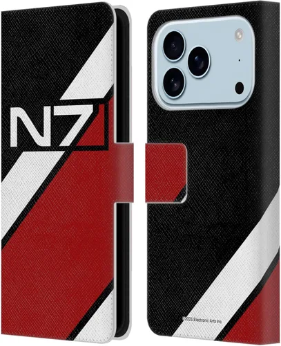 Vista 43 de Head Case Designs Funda de piel con licencia oficial de EA Bioware Mass Effect Cerberus Logo Graphics tipo cartera compatible con Apple iPhone 11