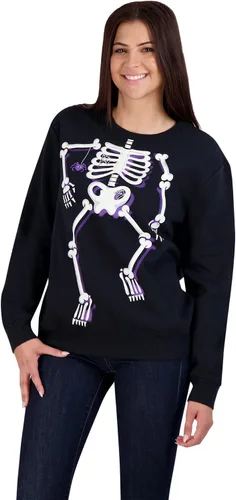 Vista 2 de Holiday Hype Sudaderas feas de Navidad para hombres, mujeres y parejas, diseños divertidos