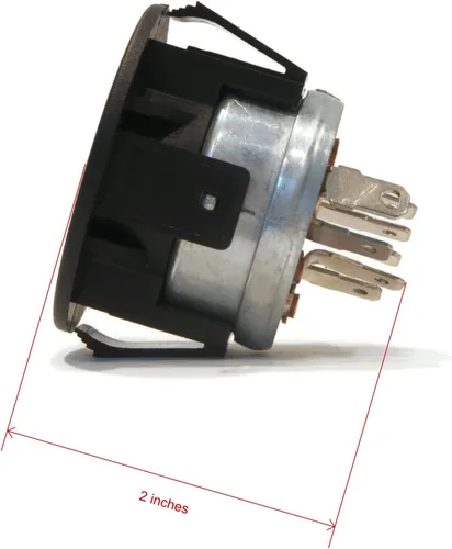 Vista 3 de The ROP Shop Interruptor de arranque de encendido con llaves para cortacésped Gravely Mini-ZT 1434 915052