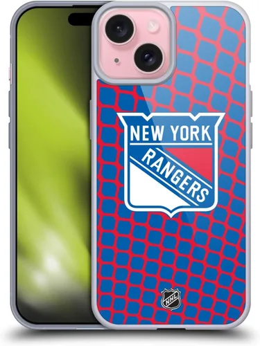 Vista 194 de Head Case Designs Funda de gel suave con licencia oficial de la NHL Camouflage New York Rangers compatible con Apple iPhone 7 Plus/iPhone 8 Plus