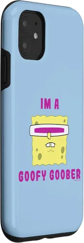 Vista 18 de Funda para iPhone 11 Pro Max Bob Esponja SquarePants I'm A Goofy Goober