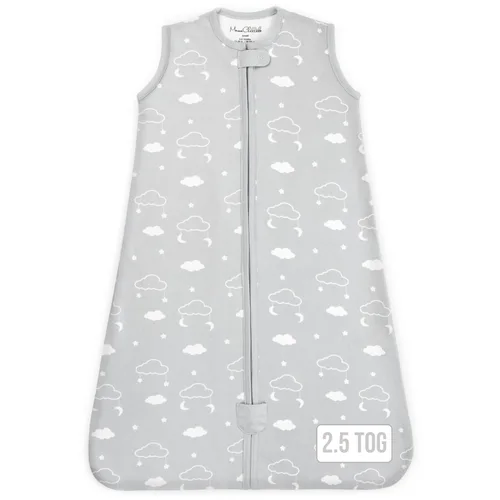 Vista 31 de Mama Cheetah Saco de dormir para bebé de 0.5 TOG, Manta portátil de algodón orgánico para bebé con cremallera bidireccional, Saco de dormir