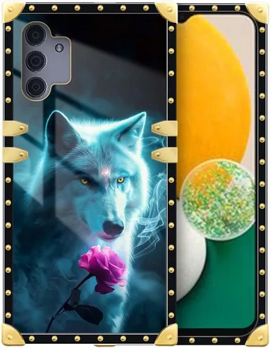 Vista 7 de Funda compatible con Samsung Galaxy A13 5G, 4 libélulas en la flor para mujeres y niñas, funda protectora de TPU suave a prueba de golpes
