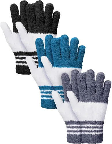 Vista 11 de Patelai 12 pares de guantes de microfibra para plantas y hojas, talla S Colores surtidos