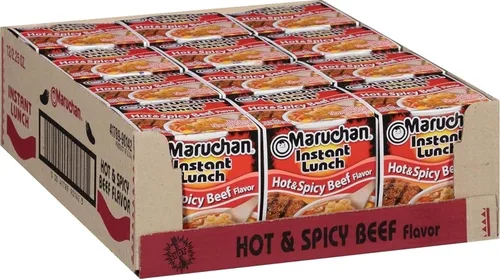 Vista 18 de Maruchan Almuerzo Instantáneo de Carne de Res, 2.25 Oz, Paquete de 12