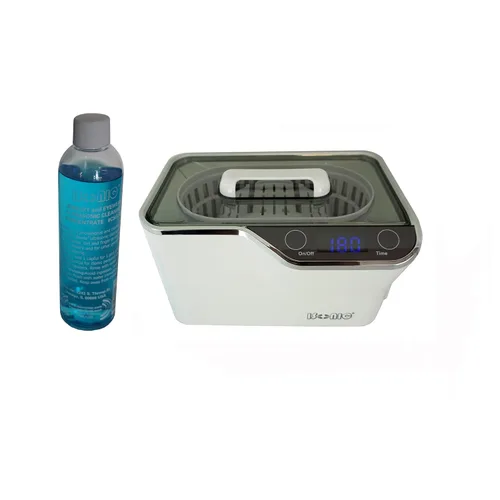 Vista 14 de iSonic® Limpiador ultrasónico D2840 de la joyería con el concentrado CSGJ01, 110V de la solución de limpieza