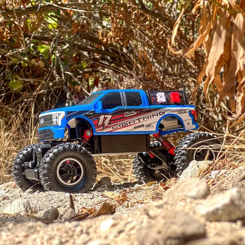 Vista 6 de NKOK Listo para funcionar Mean Machines R/C Rock Crawler Ford F-150 Lightning