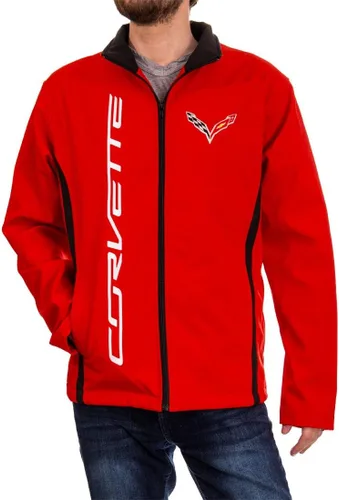 Vista 6 de GM Bonded - Chaqueta de poliéster para todas las estaciones, Chevrolet, Corvette, Camaro, Silverado, unisex para hombres y mujeres